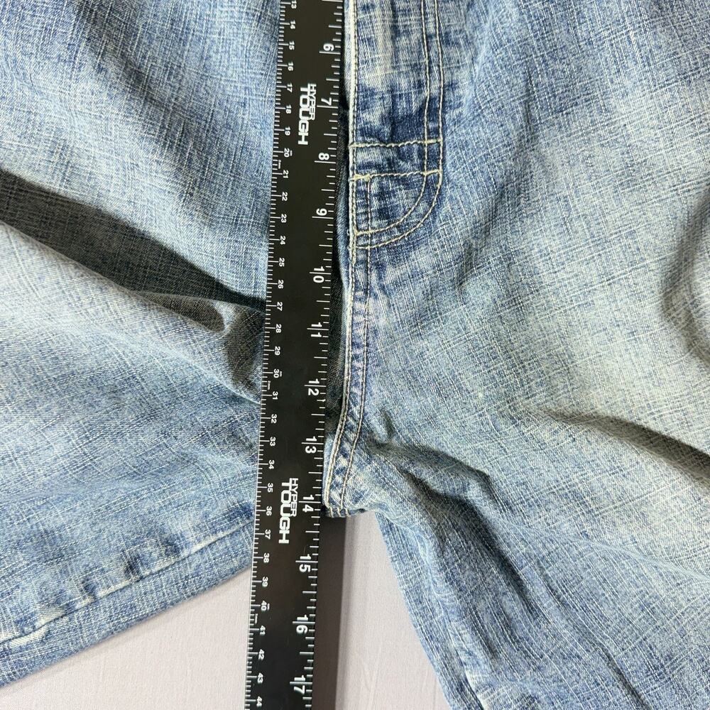 P.J. Mark Baggy Y2K Denim Shorts Size 38 - Picture 4 of 9